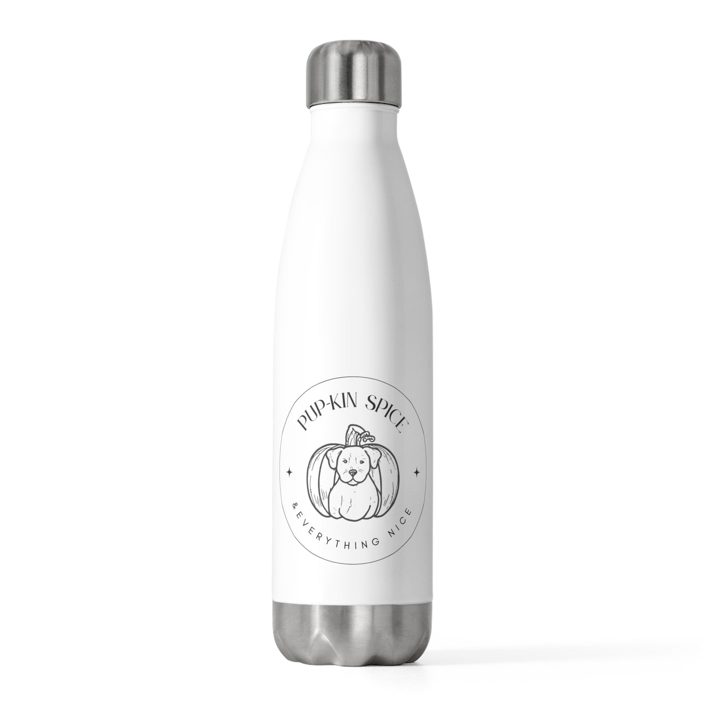 Pup-kin Spice and Something Nice 20 oz insulated bottle