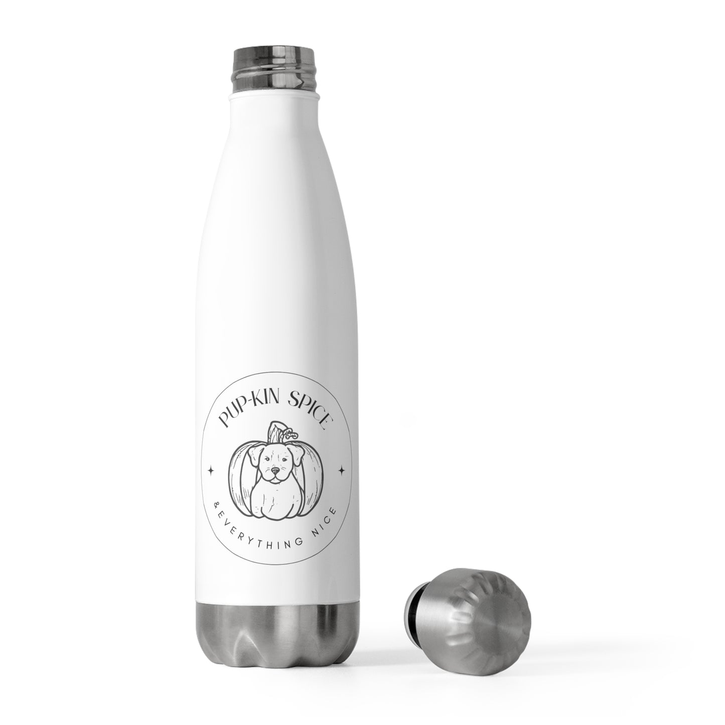 Pup-kin Spice and Something Nice 20 oz insulated bottle