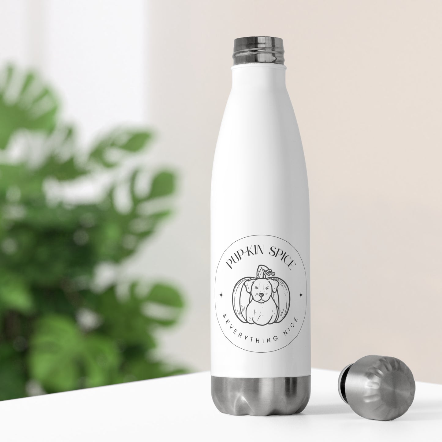 Pup-kin Spice and Something Nice 20 oz insulated bottle