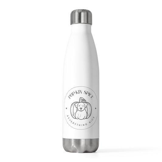 Pup-kin Spice and Something Nice 20 oz insulated bottle